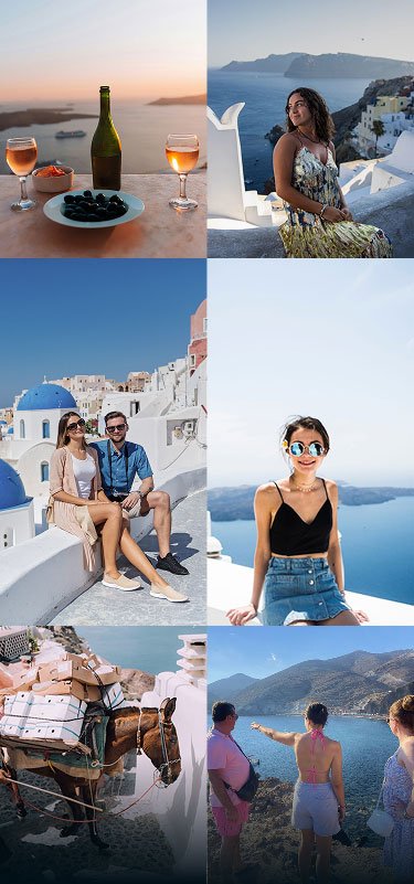 Happy Clients Santorini Tour